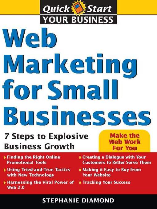 Title details for Web Marketing for Small Businesses by Stephanie Diamond - Available
